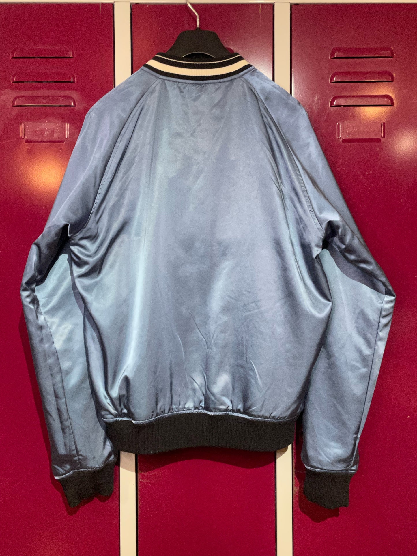 DIESEL REVERSIBLE SATIN SOUVENIR JACKET SZ: L