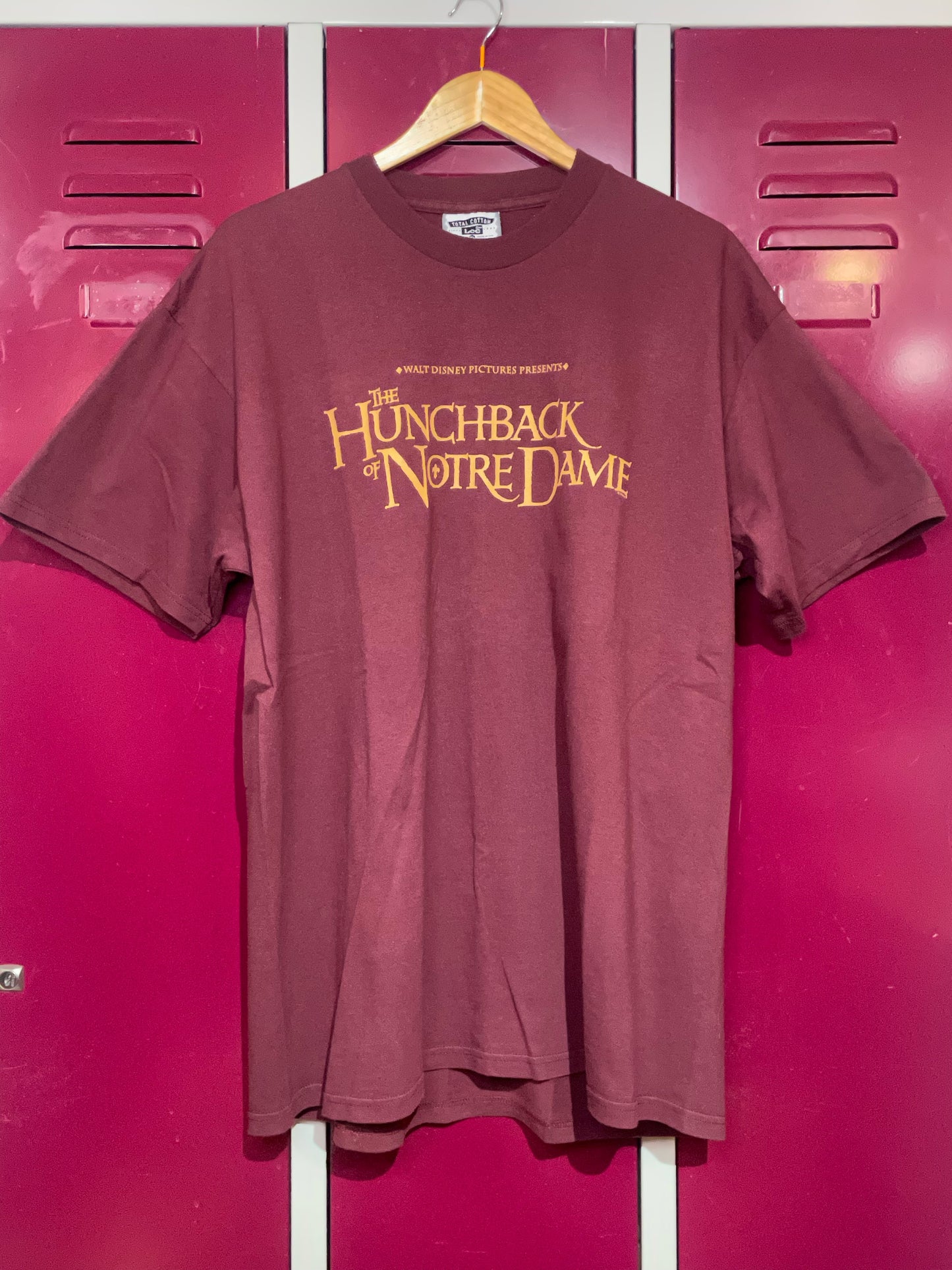 VINTAGE 90s LEE WALT DISNEY THE HUNCHBACK OF NOTRE DAME T-SHIRT SZ: XL