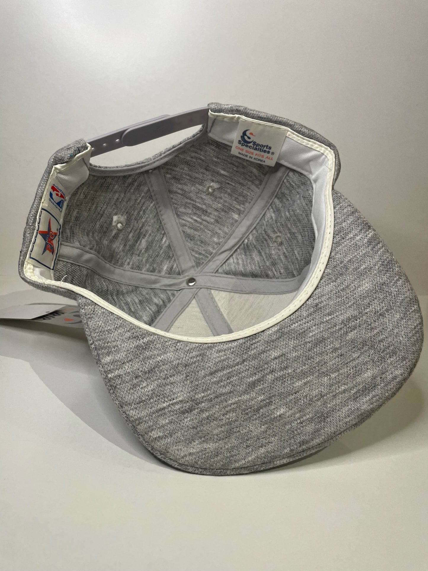 "DS" VINTAGE 90s CHARLOTTE HORNETS SPORTS SPECIALTIES SCRIPT SNAPBACK HAT