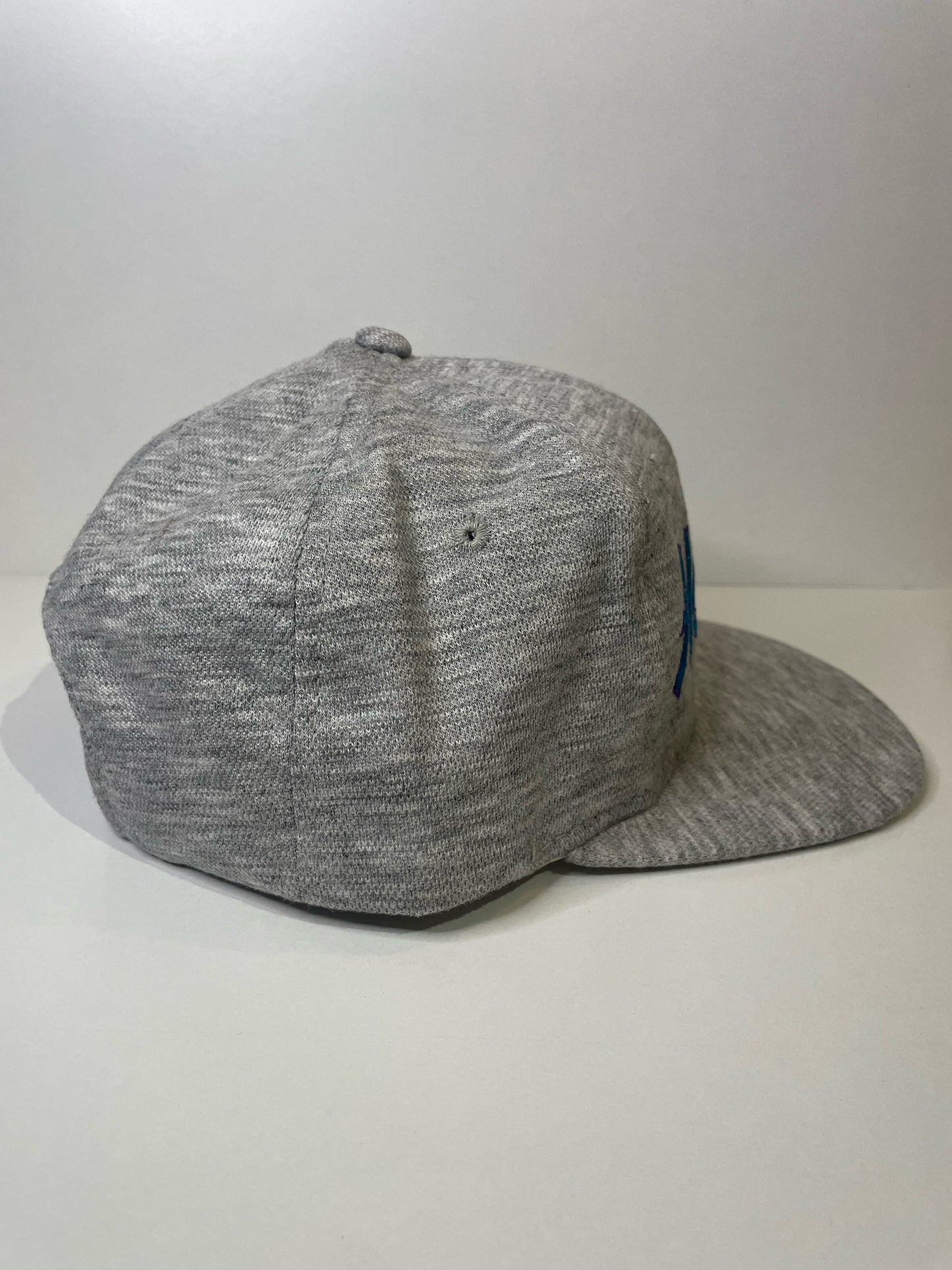 "DS" VINTAGE 90s CHARLOTTE HORNETS SPORTS SPECIALTIES SCRIPT SNAPBACK HAT