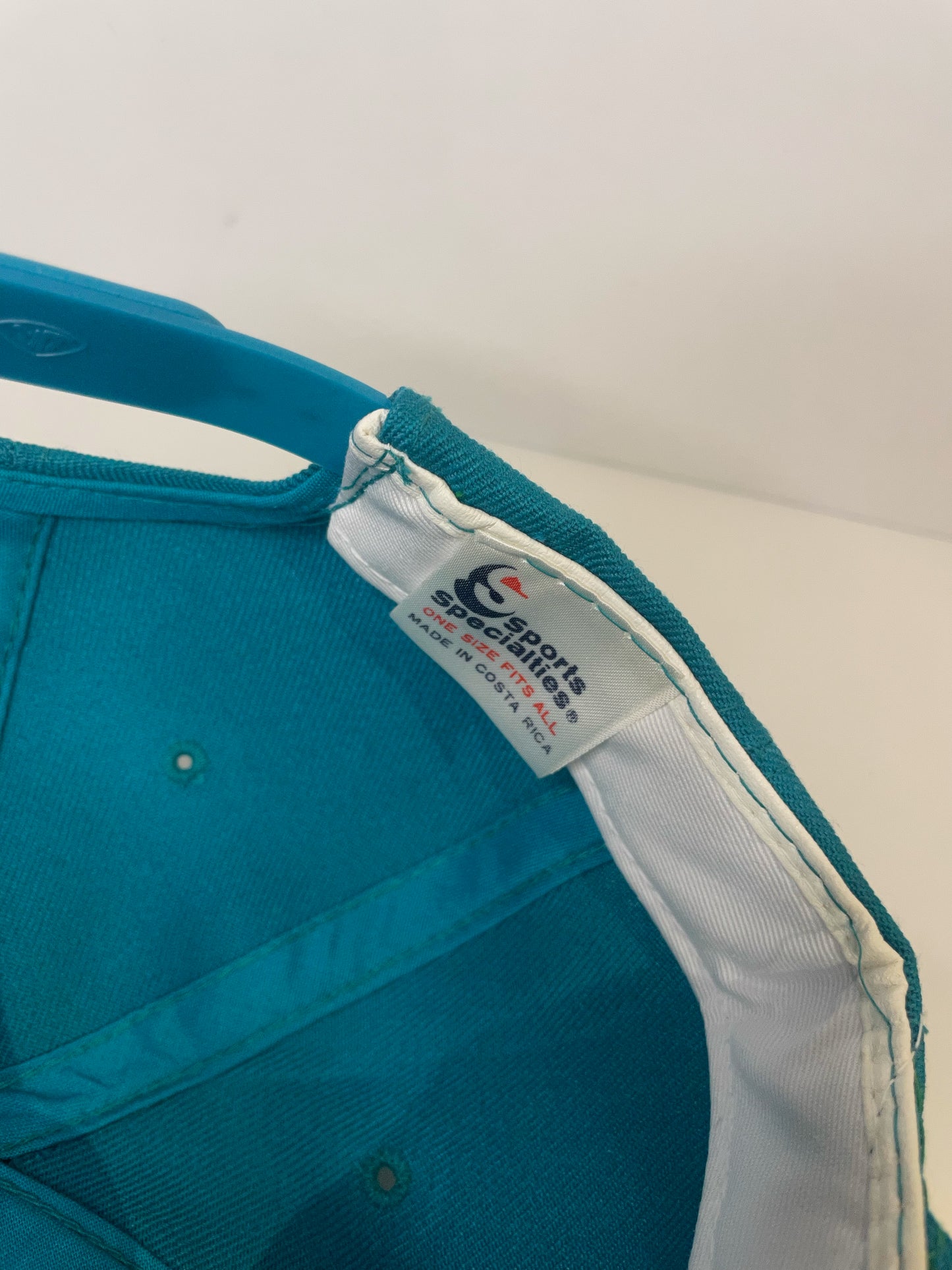 "DS" VINTAGE 90s CHARLOTTE HORNETS SPORTS SPECIALTIES SCRIPT SNAPBACK HAT