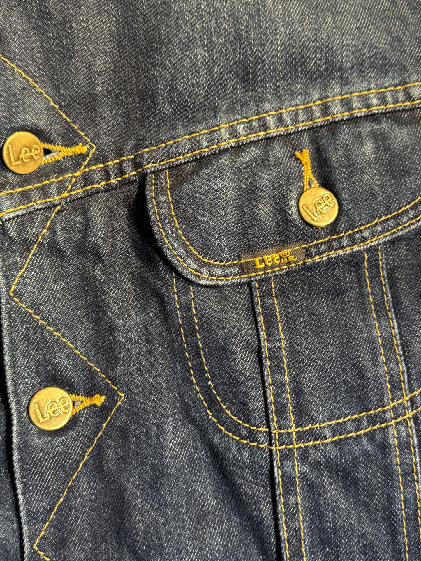 LEE RIDER SHERPA DENIM JACKET SZ: M