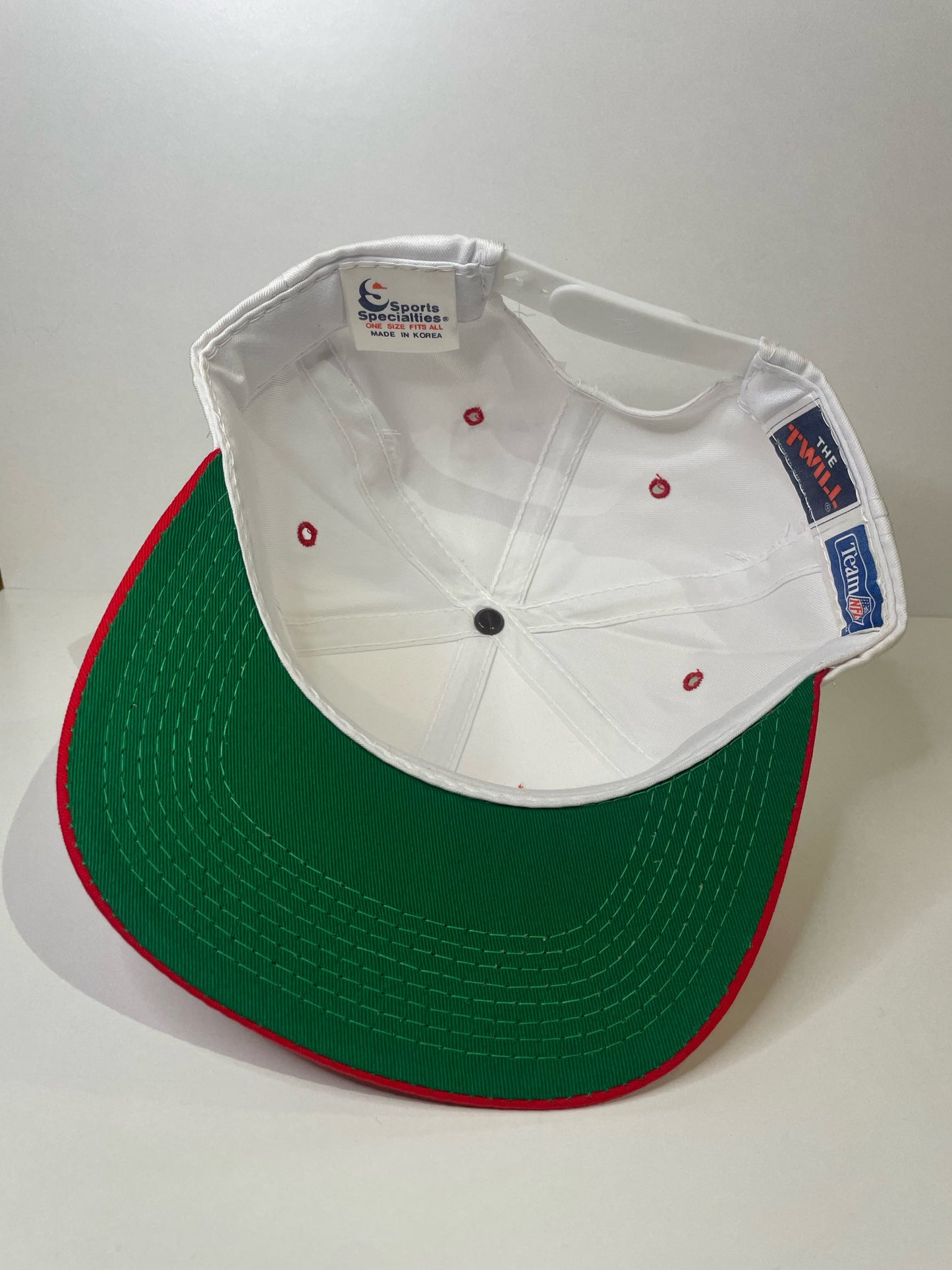 "DS" VINTAGE 90s SAN FRANCISCO 49ERS SPORTS SPECIALTIES SCRIPT SNAPBACK HAT