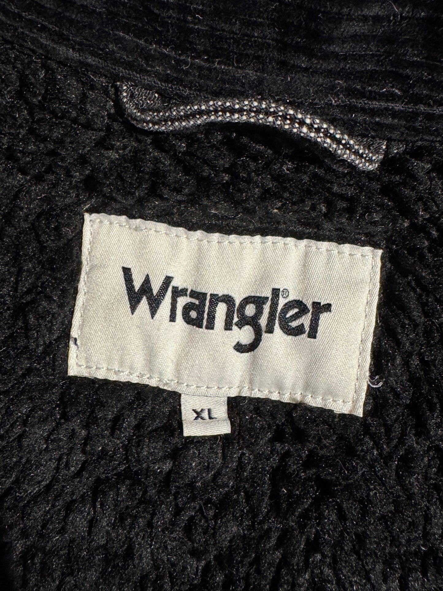 WRANGLER SHERPA DENIM & CORDUROY JACKET SZ: XL