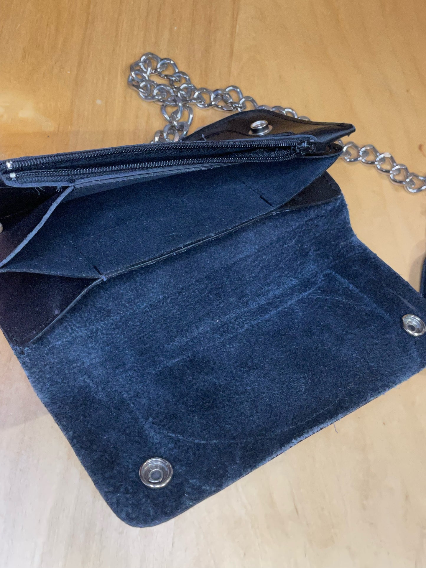 VICTORY MOTORCYCLES LEATHER BIKER WALLET