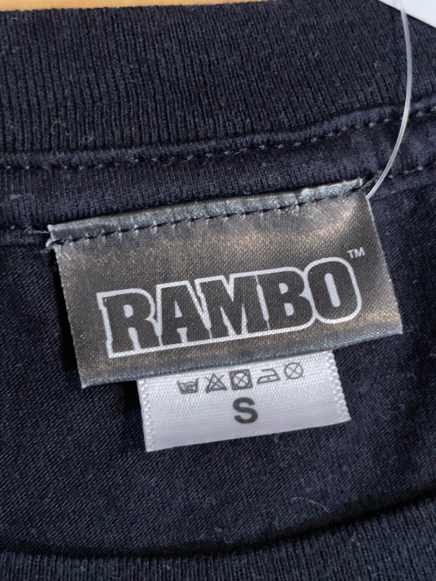 RAMBO III MOVIE T-SHIRT SZ: S
