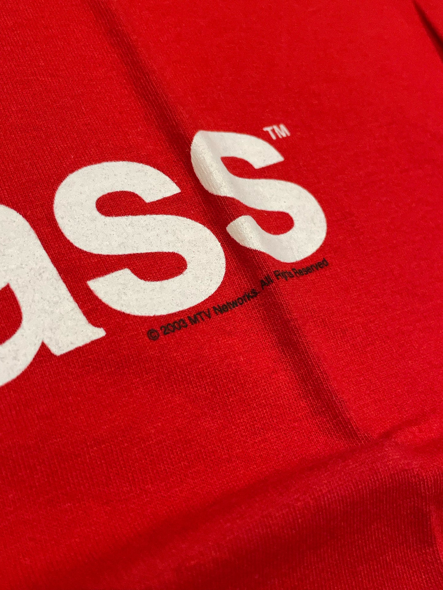 JACKASS 2003 MTV MOVIE T-SHIRT SZ: M