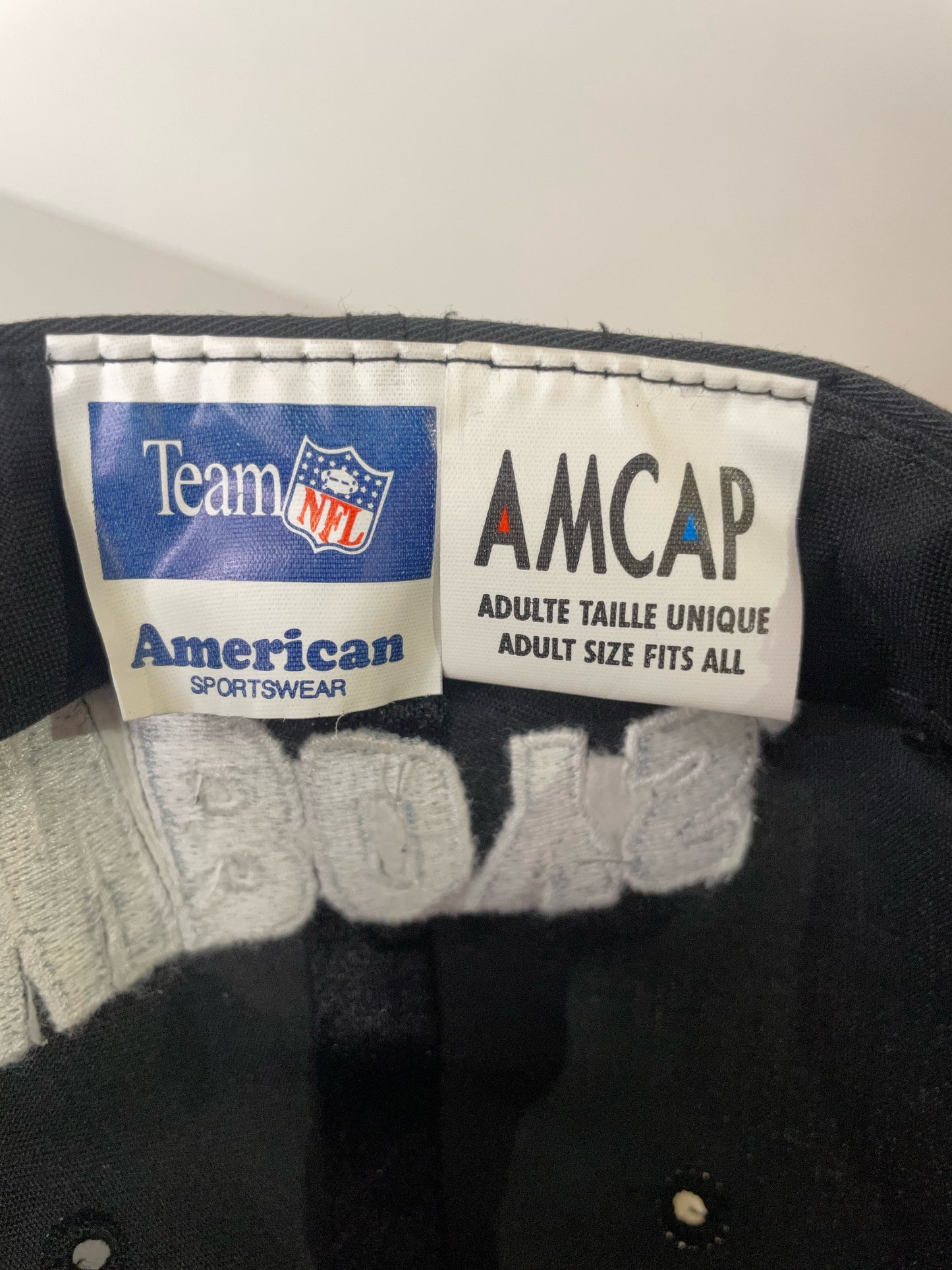 "DS" VINTAGE 90s DALLAS COWBOYS AMCAP SNAPBACK CAP HAT