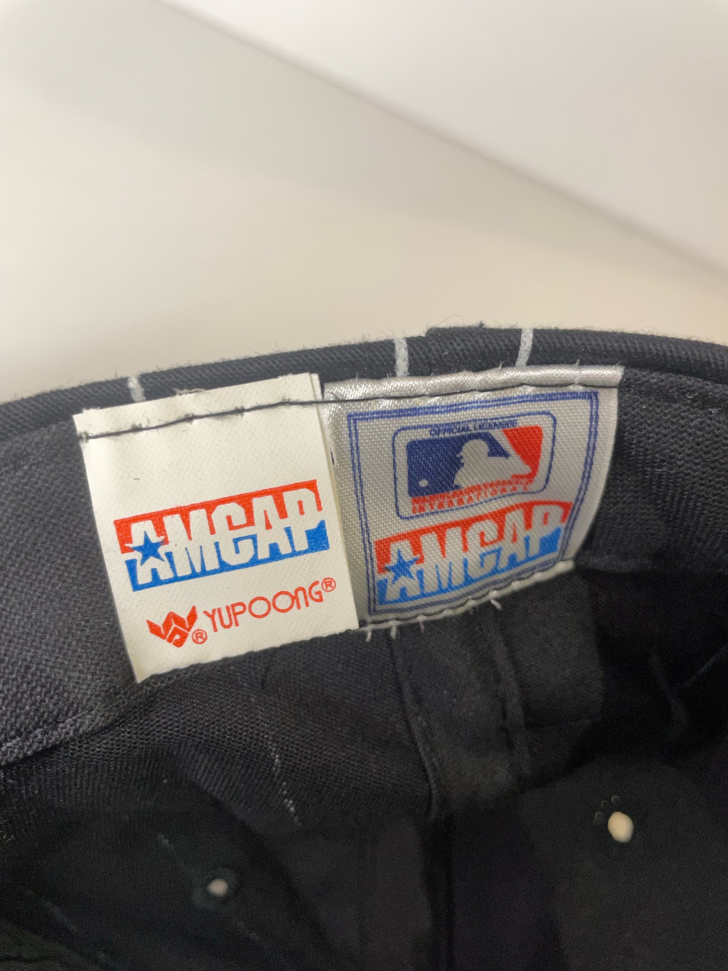 "DS" VINTAGE 90s COLORADO ROCKIES AMCAP SNAPBACK CAP HAT