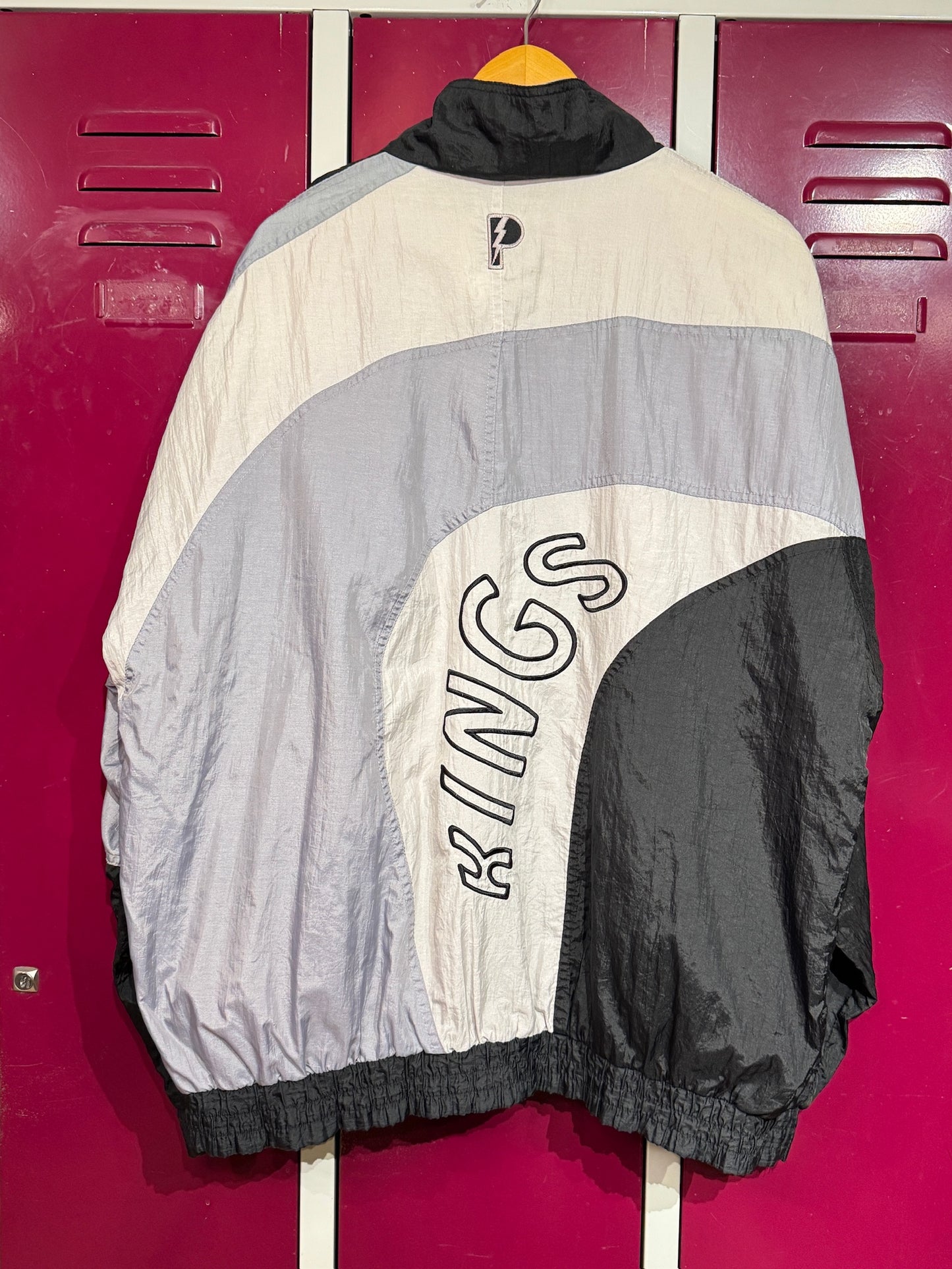 VINTAGE 90s PRO PLAYER LOS ANGELES KINGS NHL HOCKEY JACKET SZ: XL