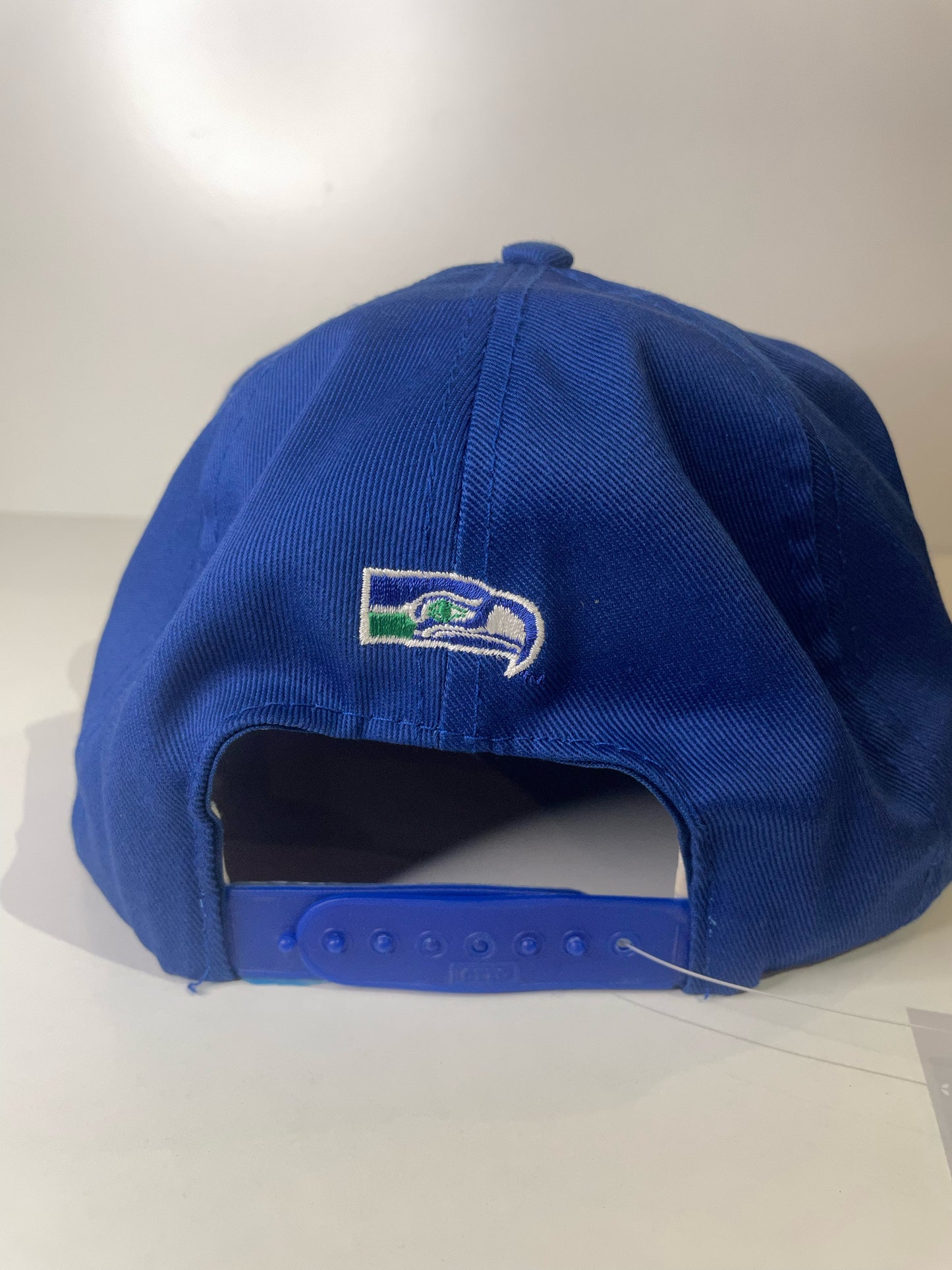 "DS" VINTAGE 90s SEATTLE SEAHAWKS ANNCO SNAPBACK CAP HAT
