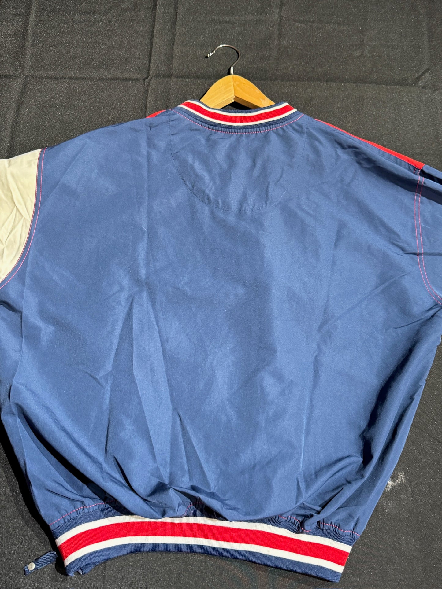 VINTAGE 90s STARTER CLEVELAND INDIANS PULLOVER WINDBREAKER JACKET SZ: M