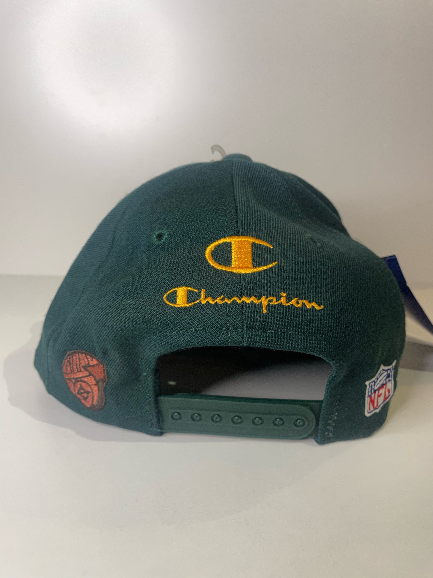 "DS" VINTAGE 90s GREEN BAY PACKERS CHAMPION SNAPBACK CAP HAT