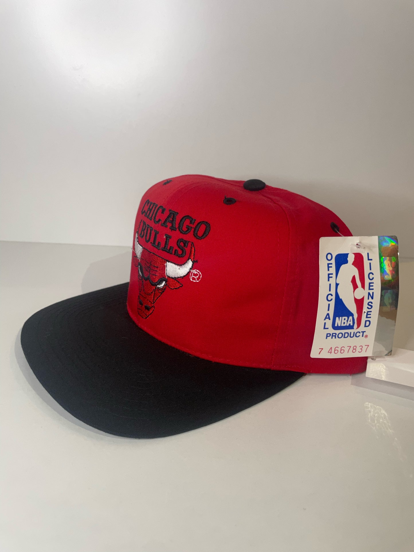 "DS" VINTAGE 90s CHICAGO BULLS AJD SNAPBACK CAP HAT