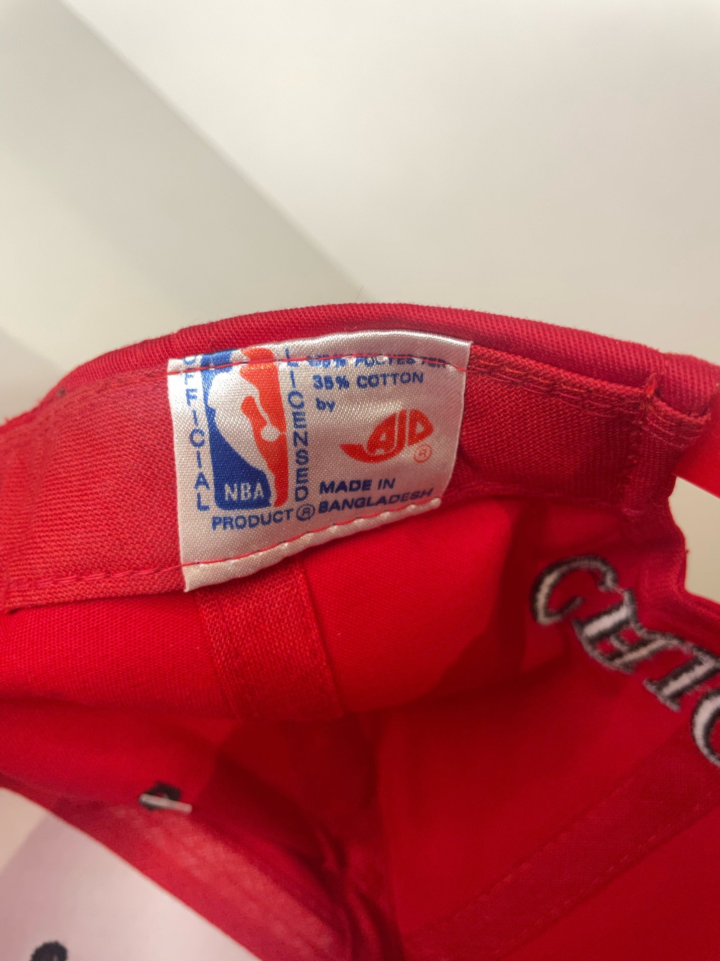 "DS" VINTAGE 90s CHICAGO BULLS AJD SNAPBACK CAP HAT