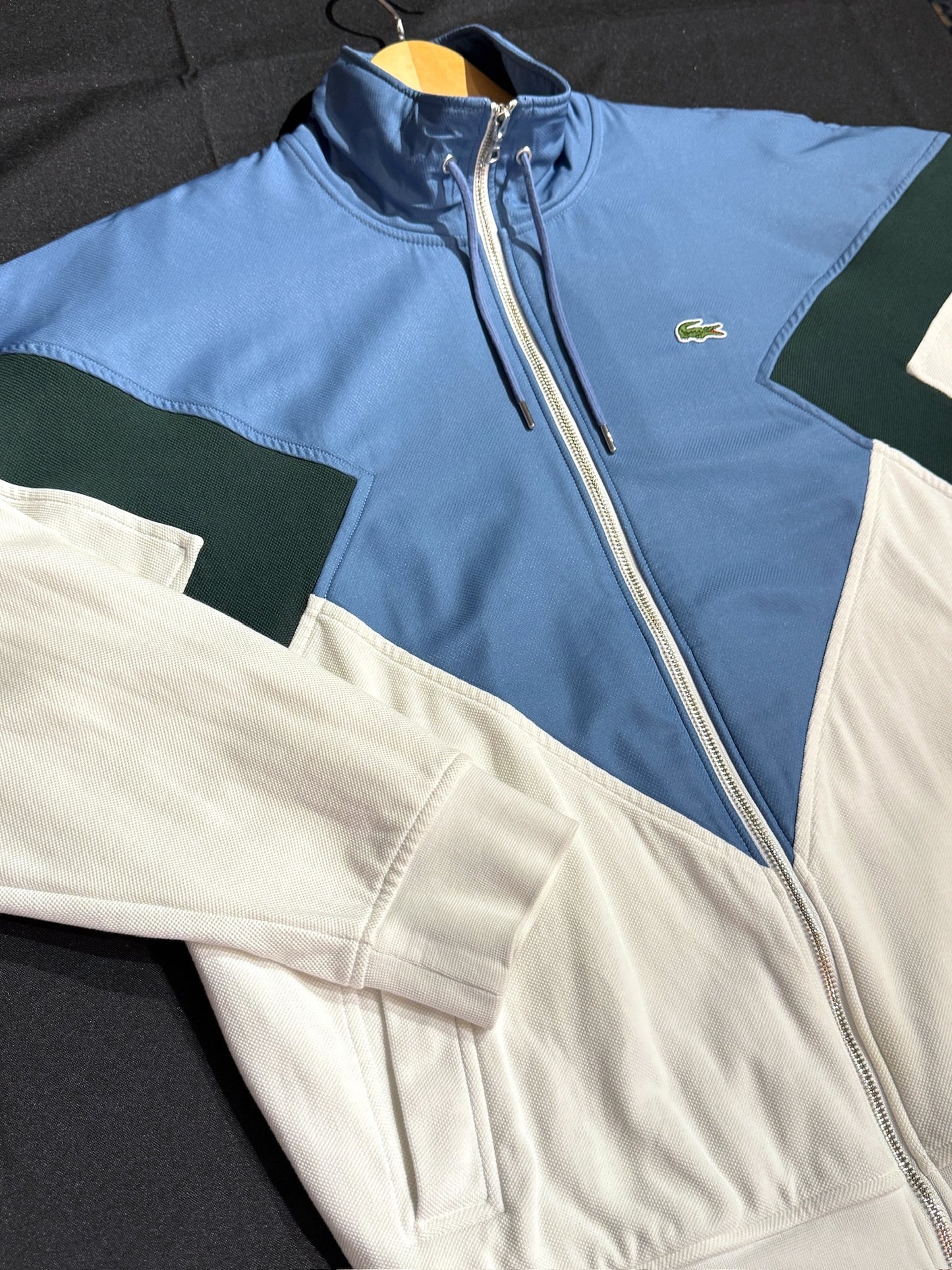 LACOSTE TRACKSUIT TOP SZ: 4 / M