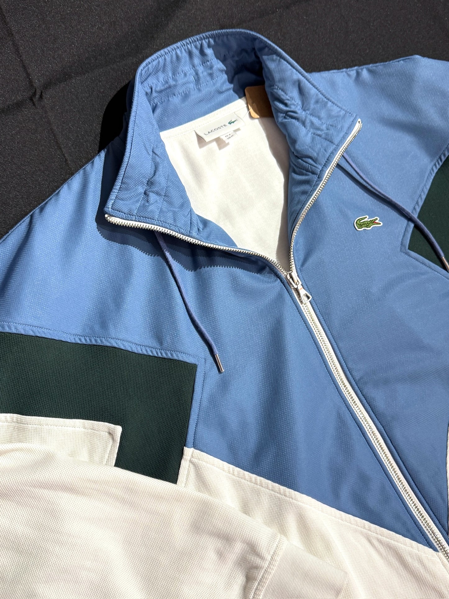 LACOSTE TRACKSUIT TOP SZ: 4 / M