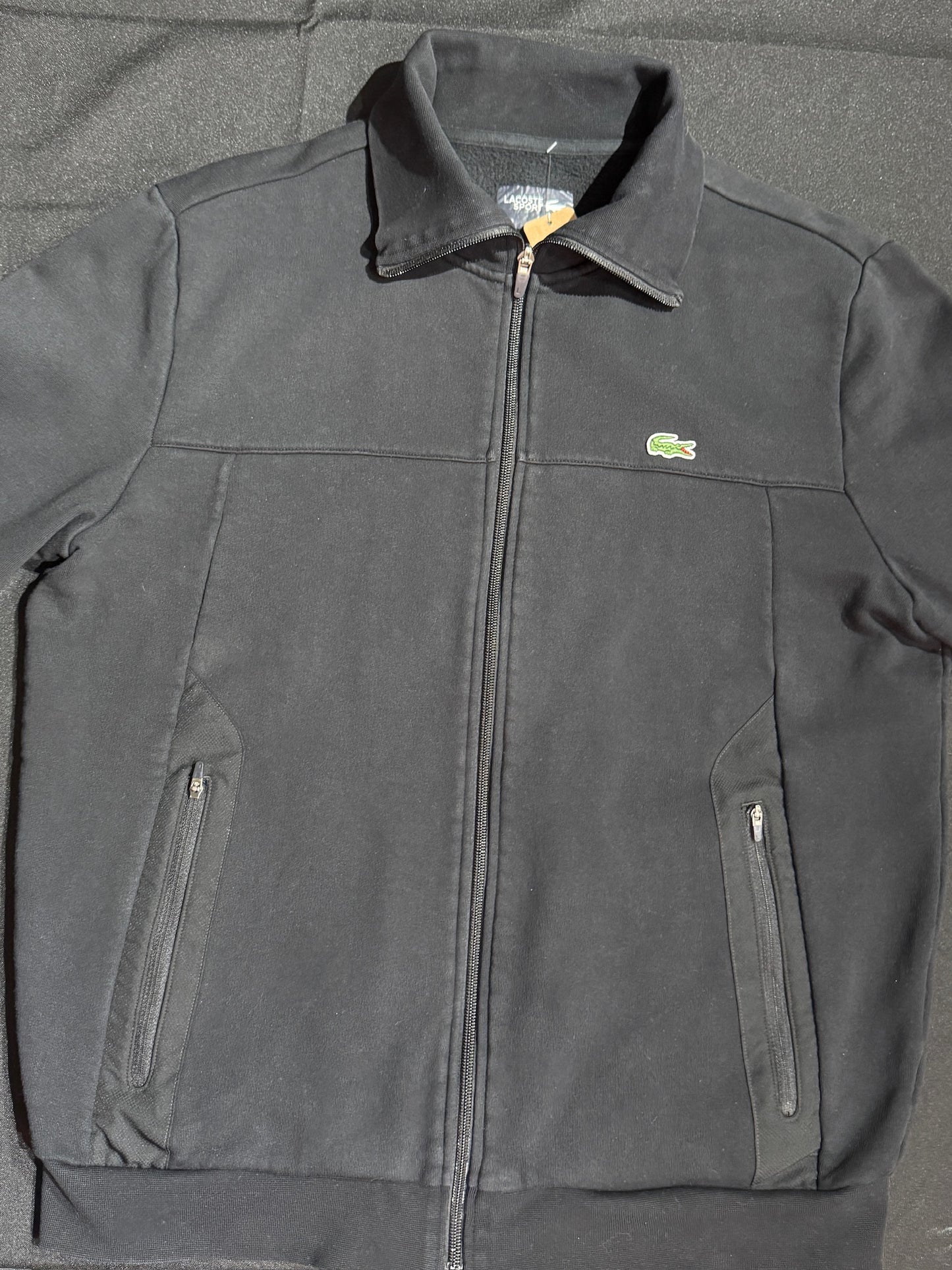 LACOSTE SPORT "DJOKOVIC" TRACKSUIT TOP SZ: 5 / L