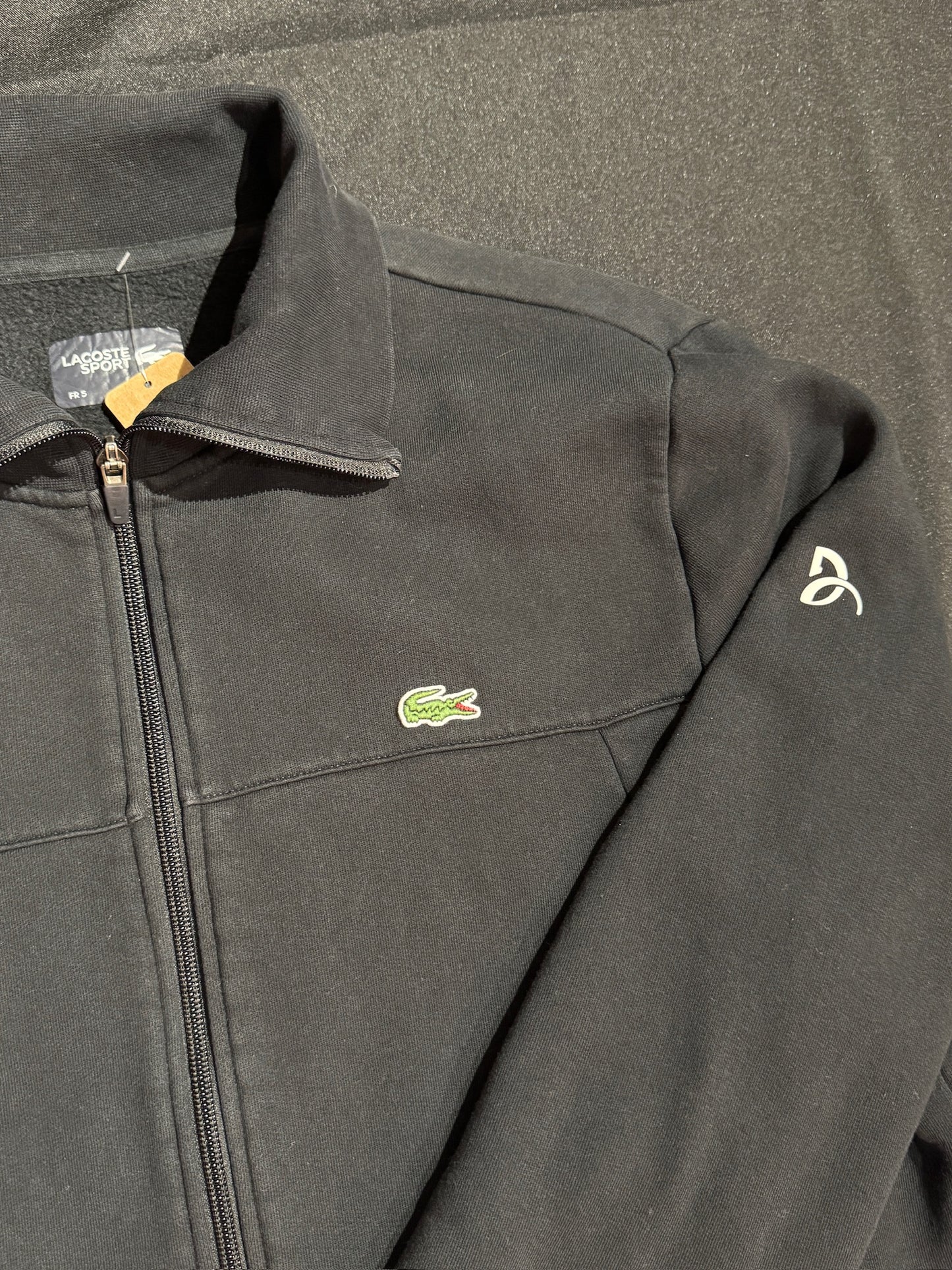 LACOSTE SPORT "DJOKOVIC" TRACKSUIT TOP SZ: 5 / L