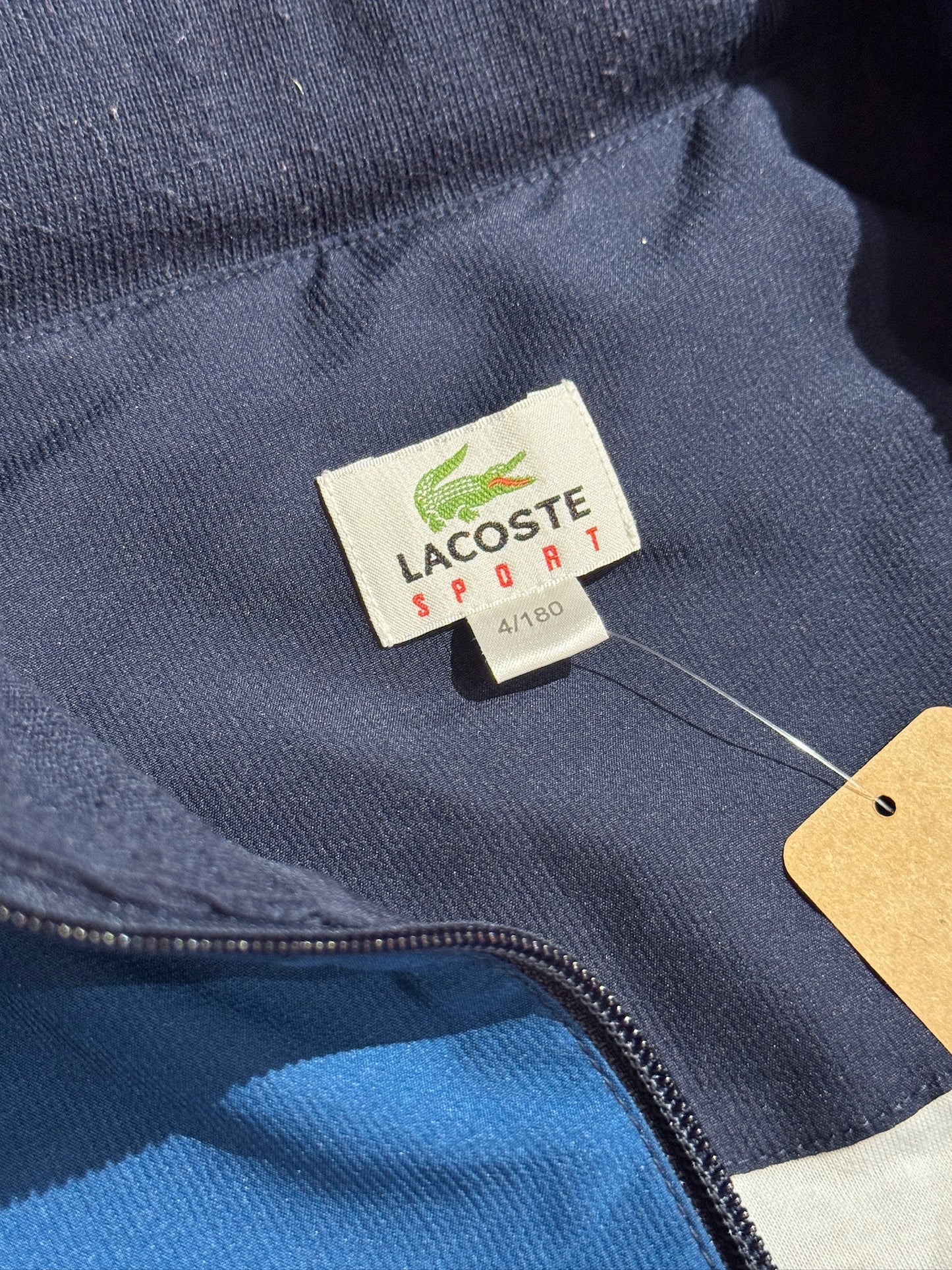 LACOSTE SPORT TRACKSUIT TOP SZ: 4/180