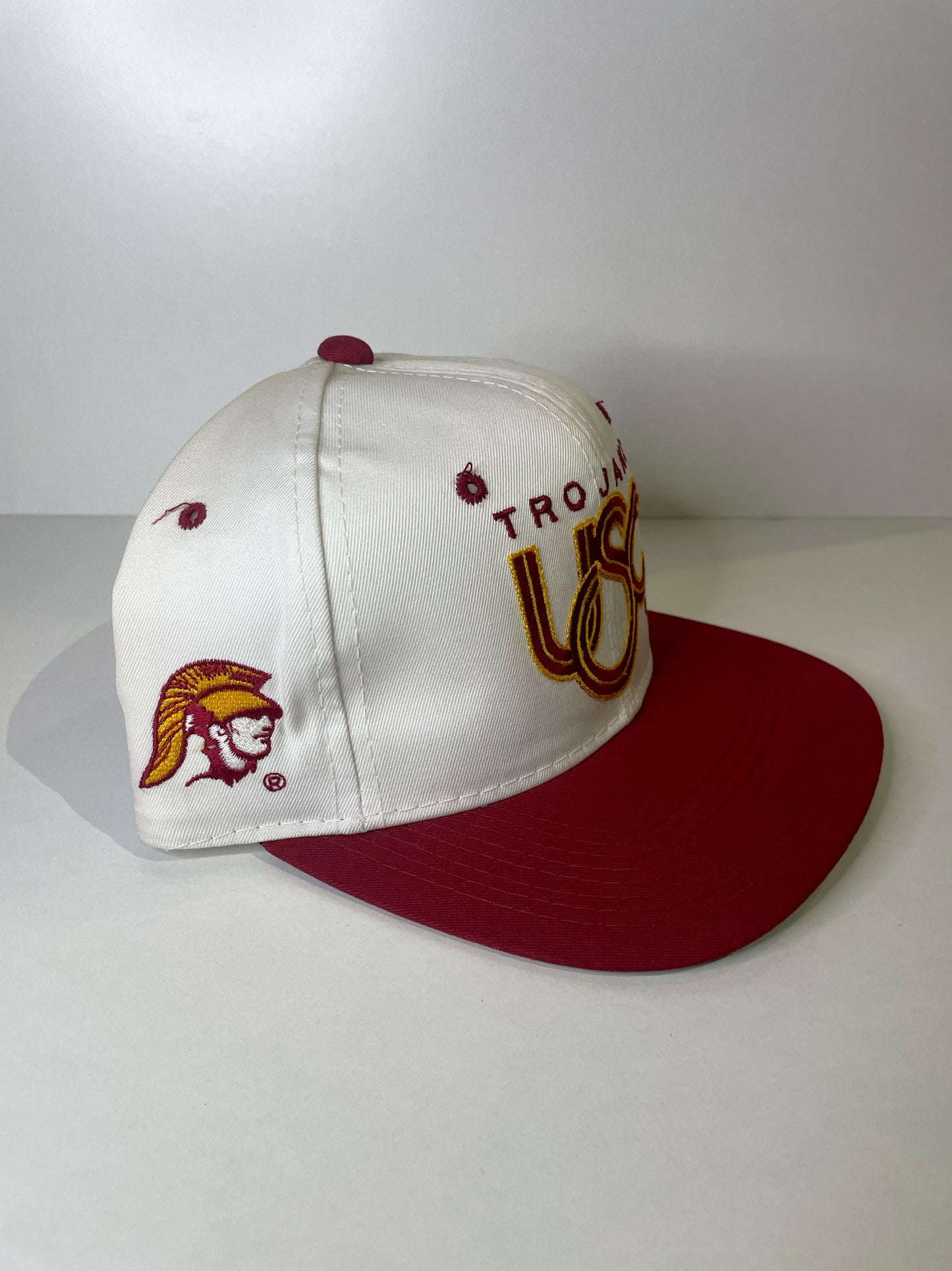 VINTAGE 90s USC TROJANS SPORTS SPECIALTIES SNAPBACK CAP HAT