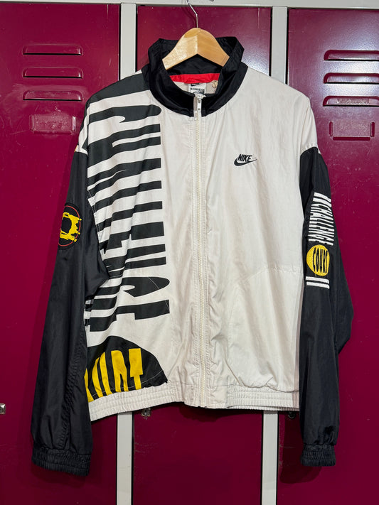 VINTAGE 90s NIKE CHALLENGE COURT II "AGASSI" TRACKSUIT TOP  SZ: M