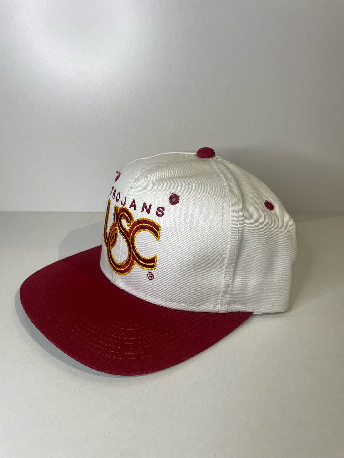 VINTAGE 90s USC TROJANS SPORTS SPECIALTIES SNAPBACK CAP HAT