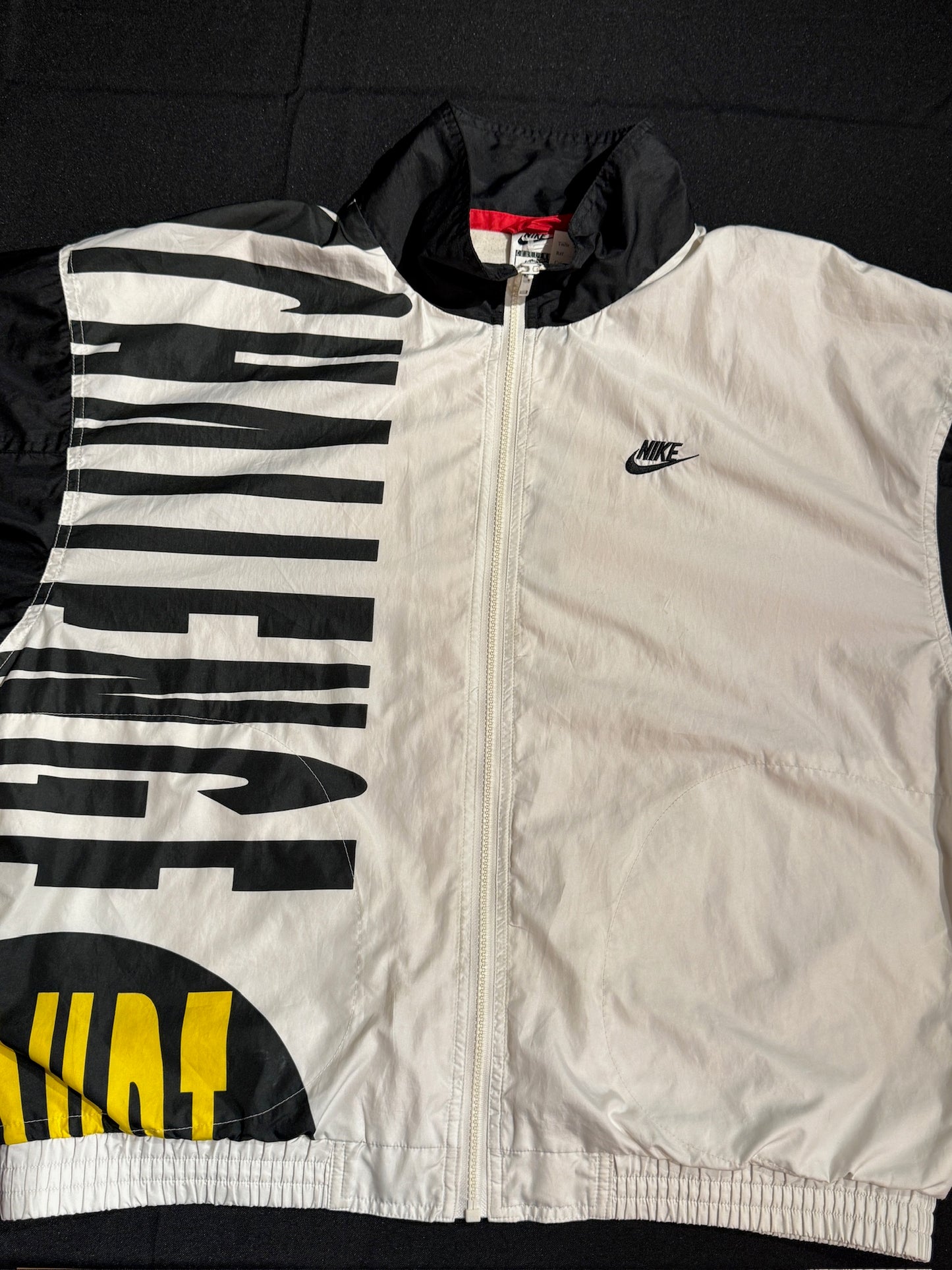 VINTAGE 90s NIKE CHALLENGE COURT II "AGASSI" TRACKSUIT TOP  SZ: M