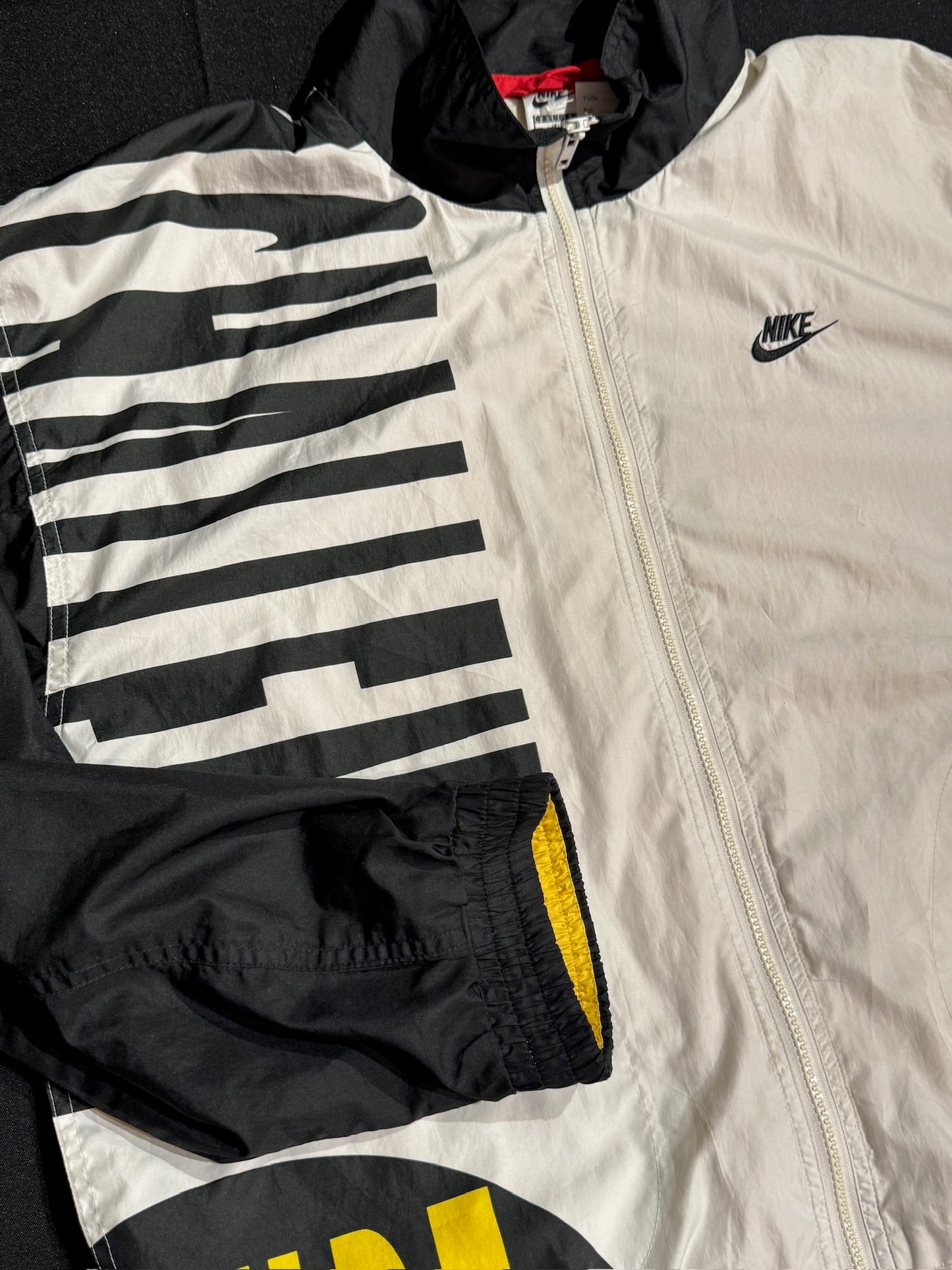 VINTAGE 90s NIKE CHALLENGE COURT II "AGASSI" TRACKSUIT TOP  SZ: M