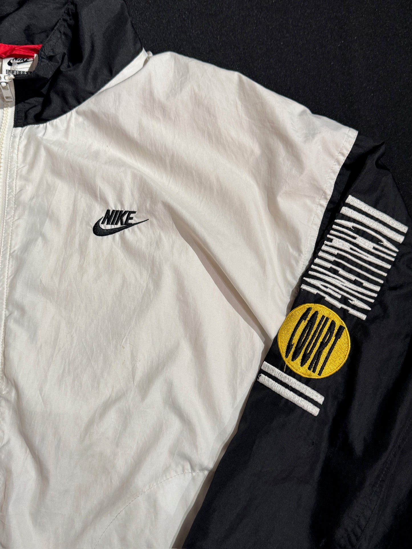 VINTAGE 90s NIKE CHALLENGE COURT II "AGASSI" TRACKSUIT TOP  SZ: M