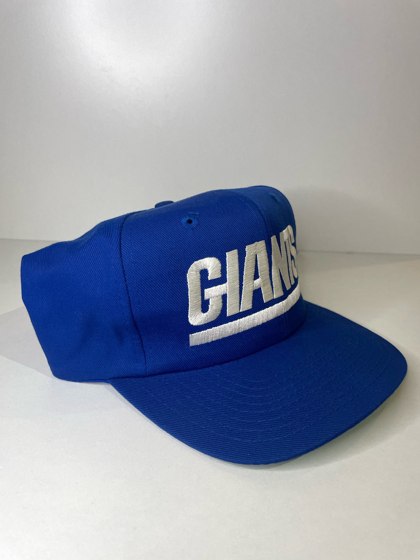 VINTAGE 90s NEW YORK GIANTS EASTPORT SNAPBACK CAP HAT