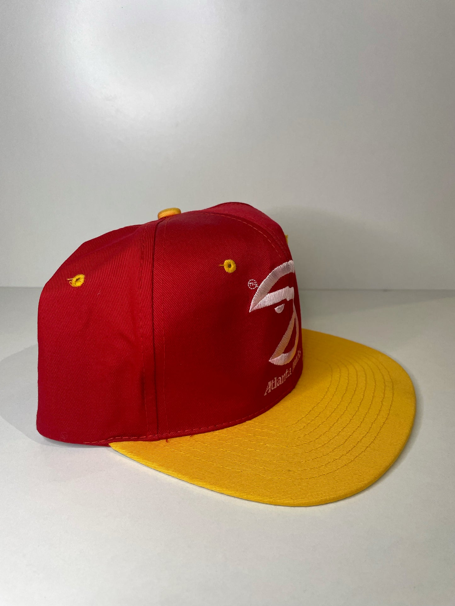 VINTAGE 90s ATLANTA HAWKS DREW PEARSON SNAPBACK CAP HAT