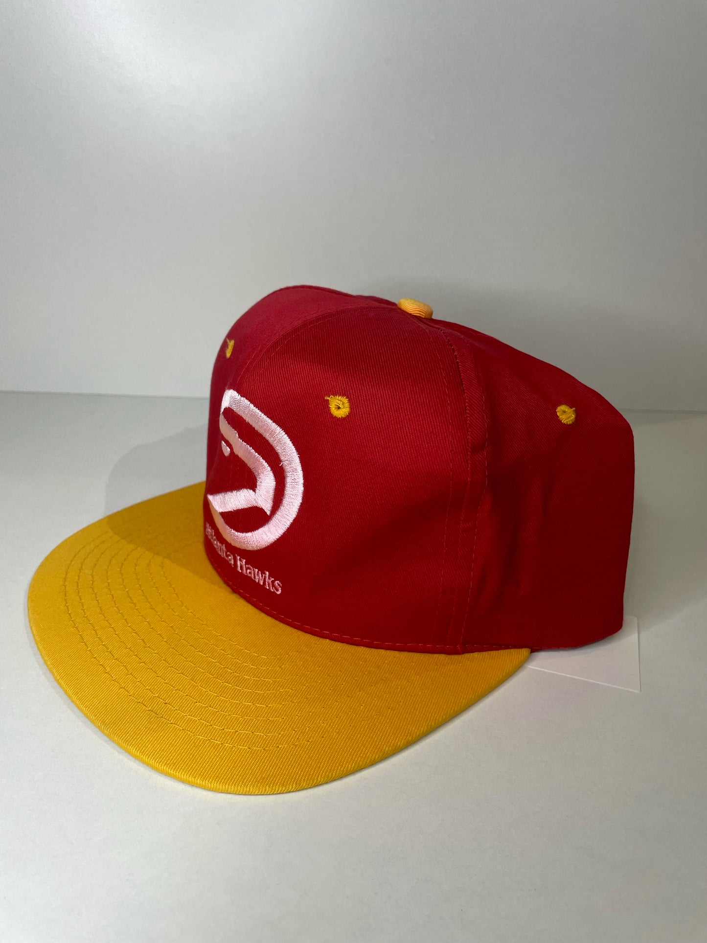 VINTAGE 90s ATLANTA HAWKS DREW PEARSON SNAPBACK CAP HAT
