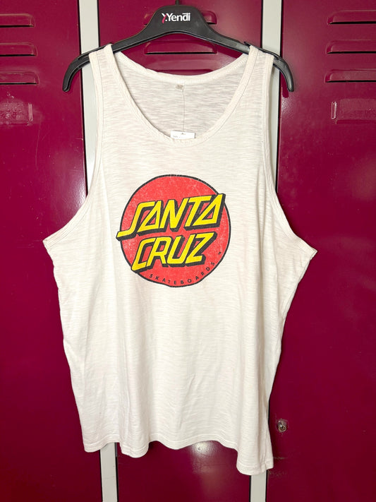 SANTA CRUZ SKATEBOARDS TANK TOP SZ: One Size (L)