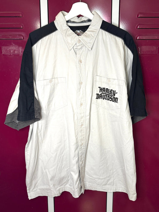 HARLEY DAVIDSON MOTORCYCLE SHORT SLEEVE SHIRT SZ: XL