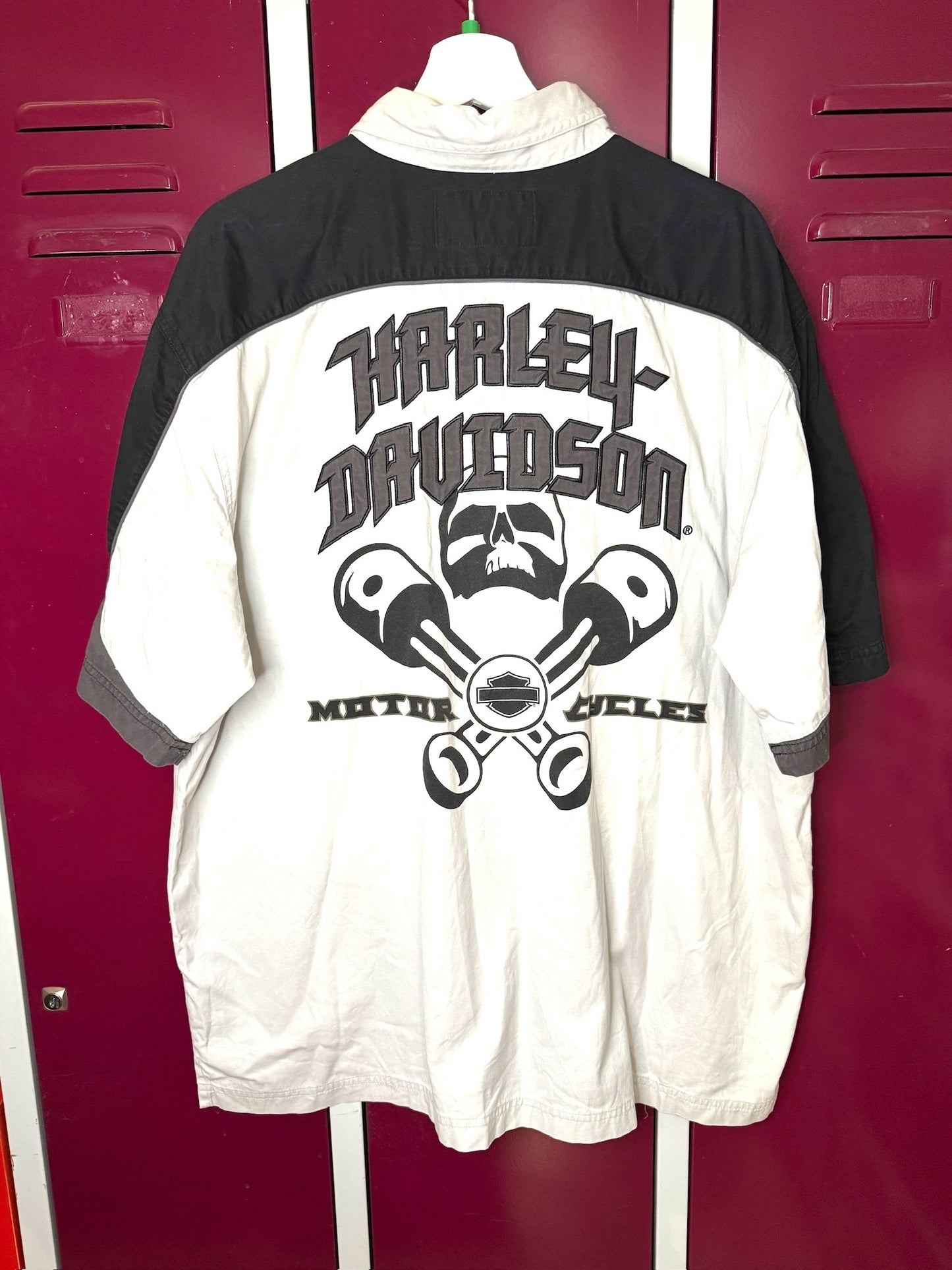 HARLEY DAVIDSON MOTORCYCLE SHORT SLEEVE SHIRT SZ: XL