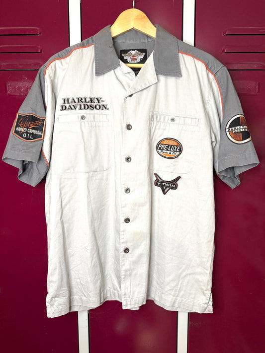 HARLEY DAVIDSON MOTORCYCLE SHORT SLEEVE SHIRT SZ: M