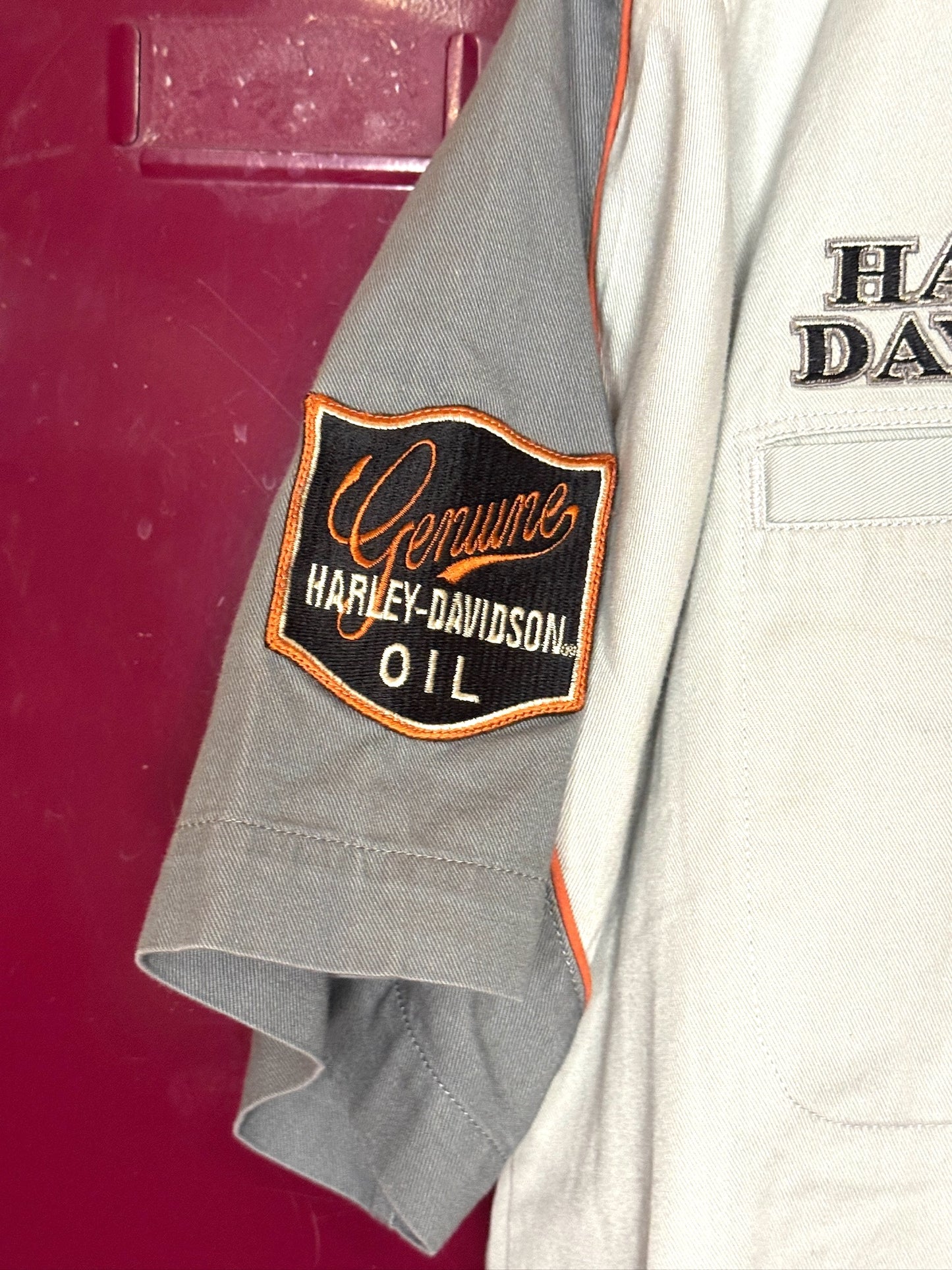 HARLEY DAVIDSON MOTORCYCLE SHORT SLEEVE SHIRT SZ: M