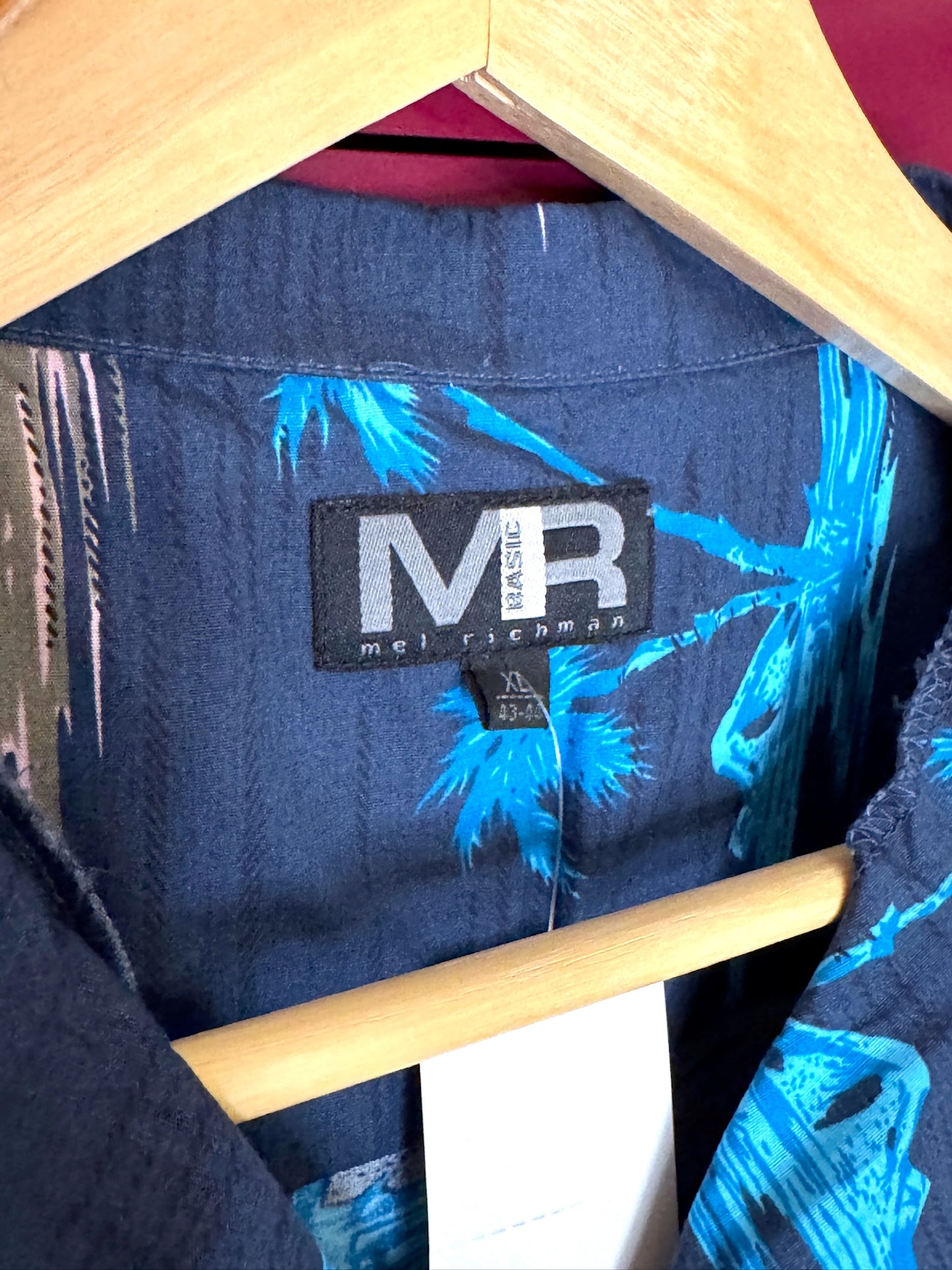 MEL RICHMAN HAWAIIAN SHORT SLEEVES SHIRT SZ: XL
