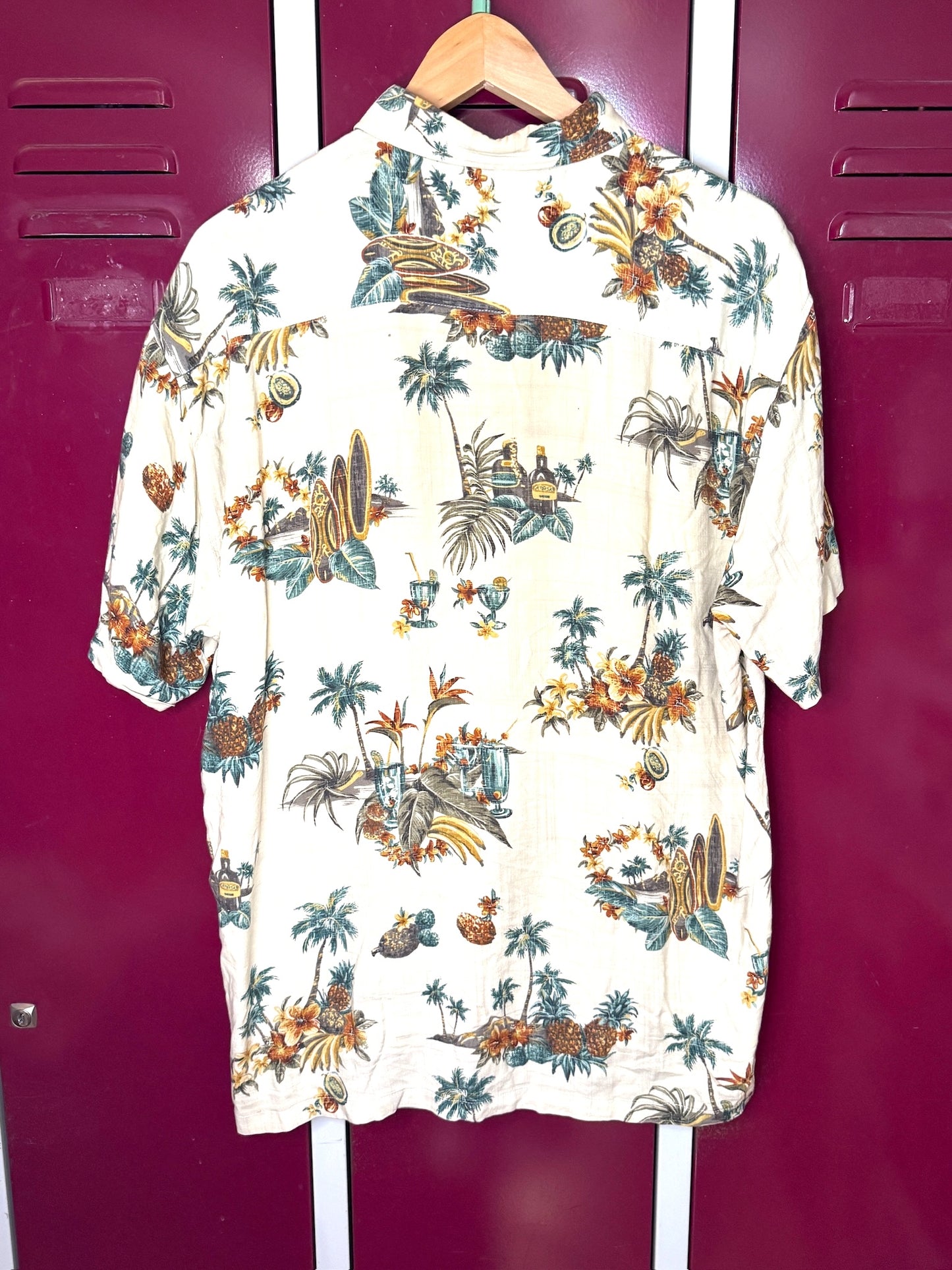 VINTAGE VERSACE TH HAWAIIAN SHORT SLEEVES SHIRT SZ: 5XL