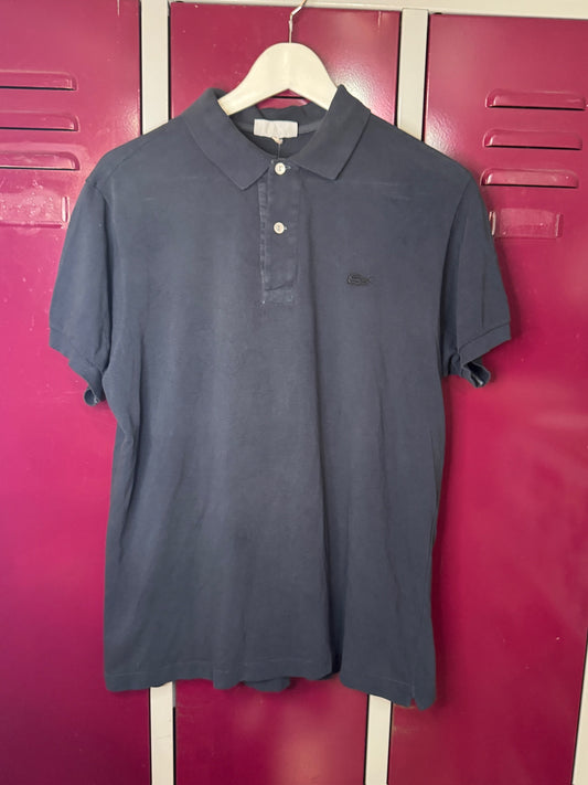 VINTAGE 80s LACOSTE "CHEMISE" MADE IN FRANCE POLO  SZ: M