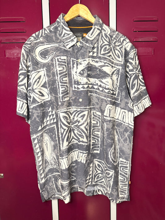 QUIKSILVER SHORT SLEEVES SHIRT SZ: XL