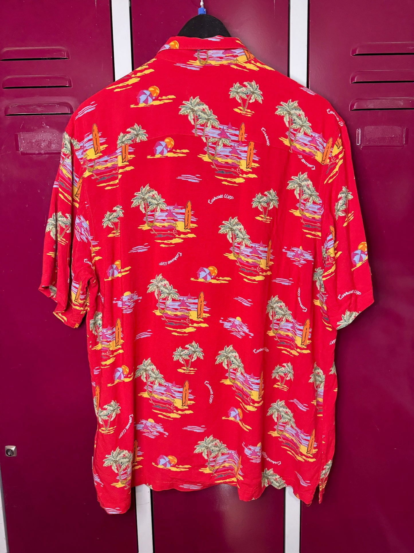 CARHARTT SHORT SLEEVES HAWAIIAN SHIRT SZ: XL
