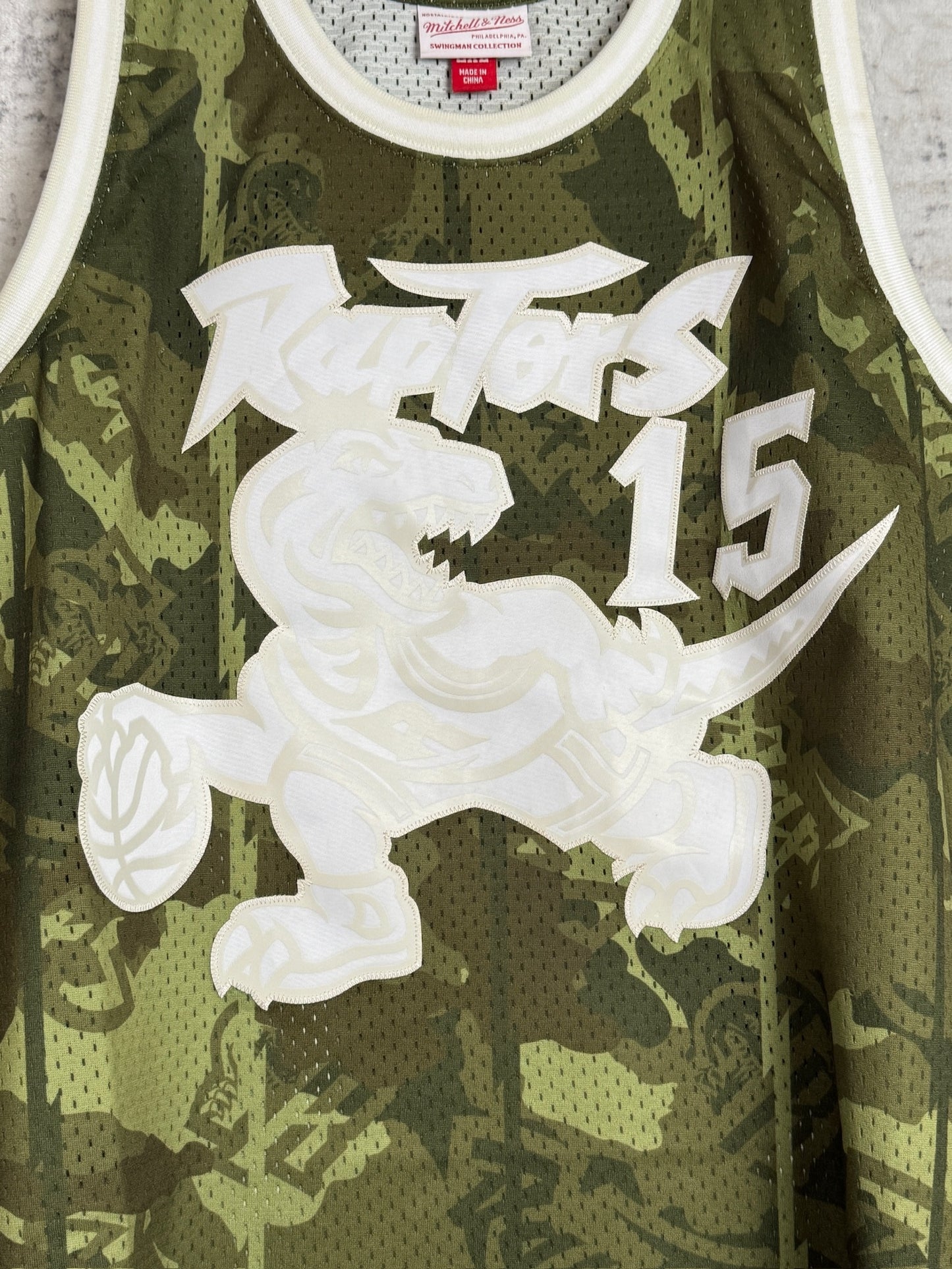 MITCHELL & NESS TORONTO RAPTORS "VINCE CARTER" NBA JERSEY SZ: XXL
