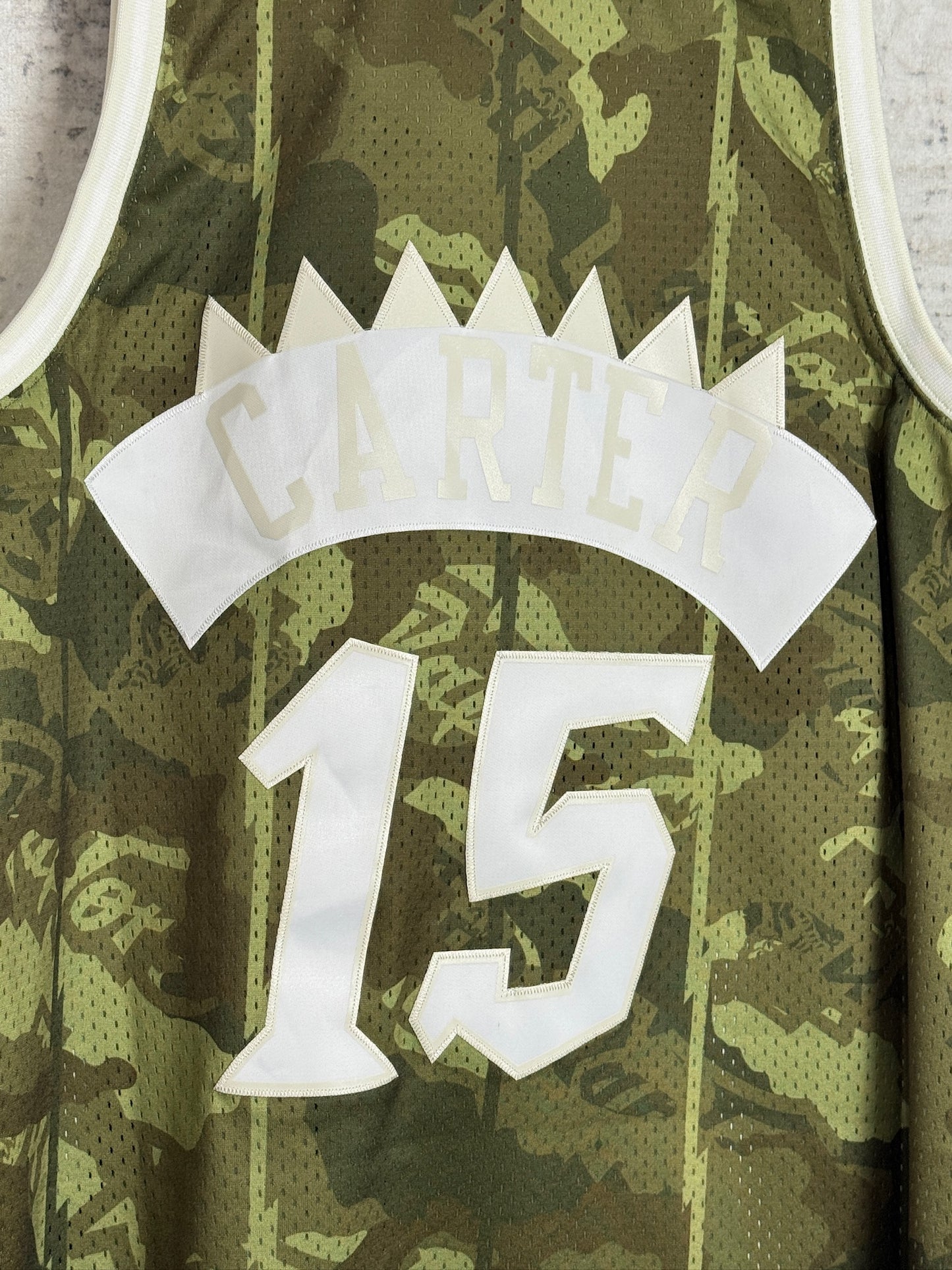 MITCHELL & NESS TORONTO RAPTORS "VINCE CARTER" NBA JERSEY SZ: XXL