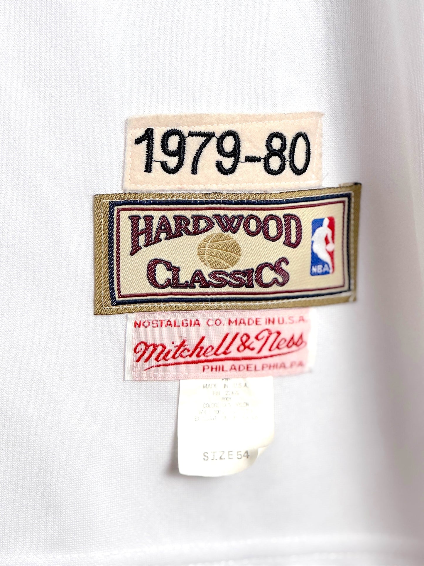 MITCHELL & NESS LOS ANGELES LAKERS "KAREEM ABDUL-JABBAR" NBA JERSEY SZ: 54-XXXL