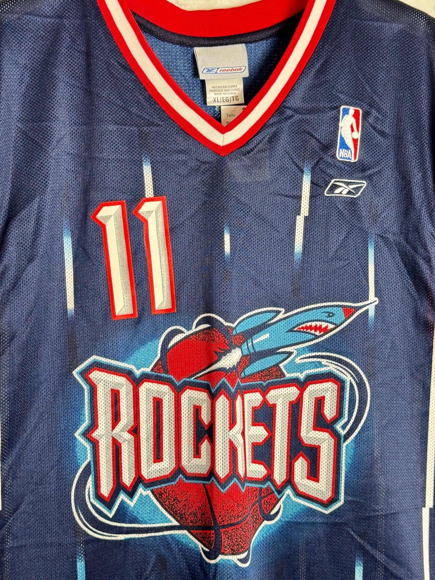 REEBOK HOUSTON ROCKETS "YAO MING" NBA JERSEY SZ: XL