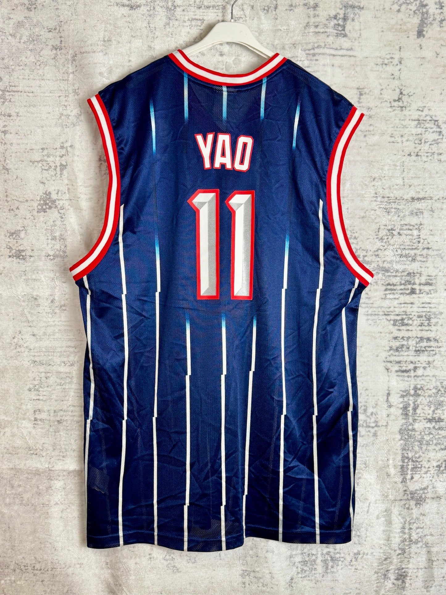REEBOK HOUSTON ROCKETS "YAO MING" NBA JERSEY SZ: XL