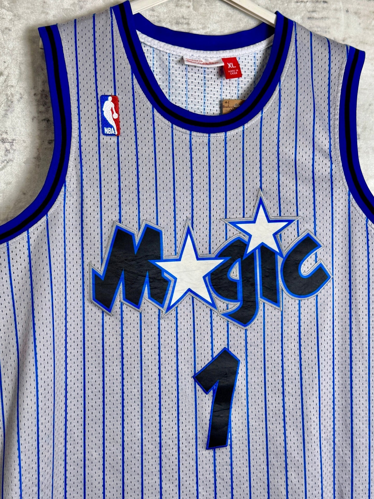 MITCHELL & NESS ORLANDO MAGIC "ANFERNEE HARDAWAY" NBA JERSEY SZ: XL