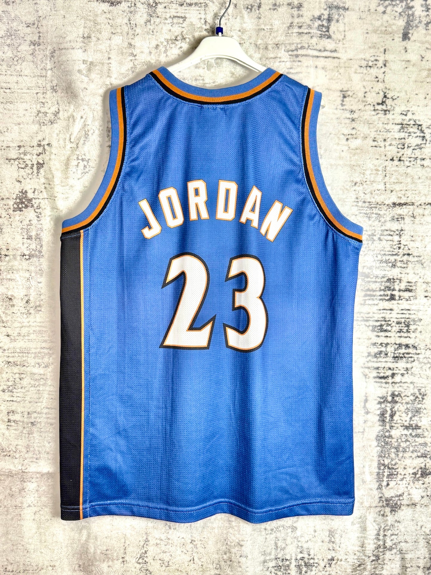 VINTAGE 90s CHAMPION WASHINGTON WIZARDS "MICHAEL JORDAN" NBA JERSEY SZ: XL